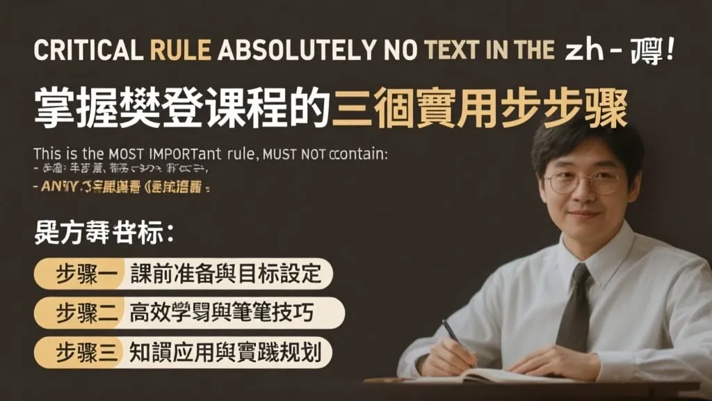 掌握樊登課程的三個實用步驟，將知識轉化為職場競爭力
