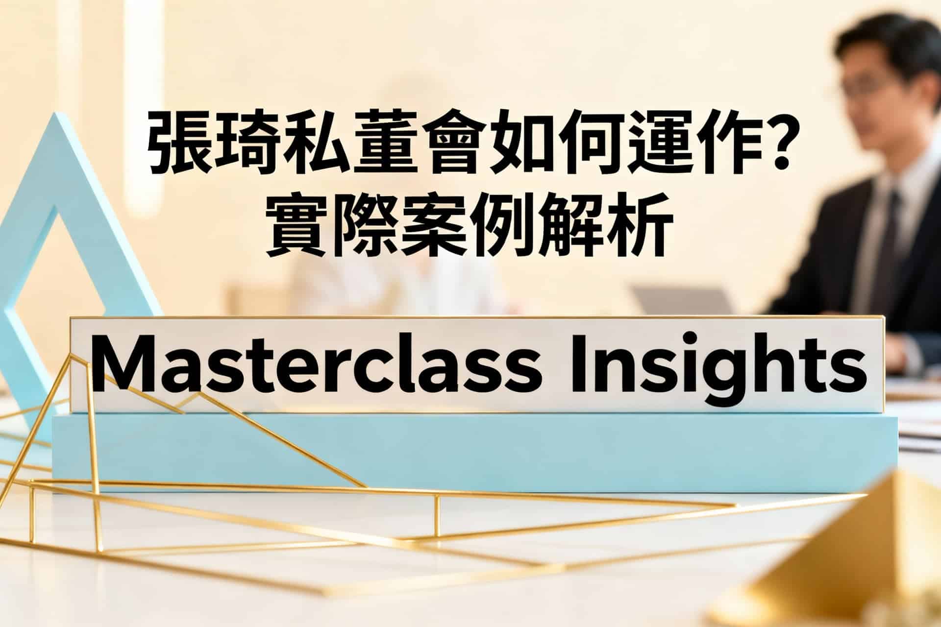 張琦私董會如何運作？實際案例解析與成功模式全攻略