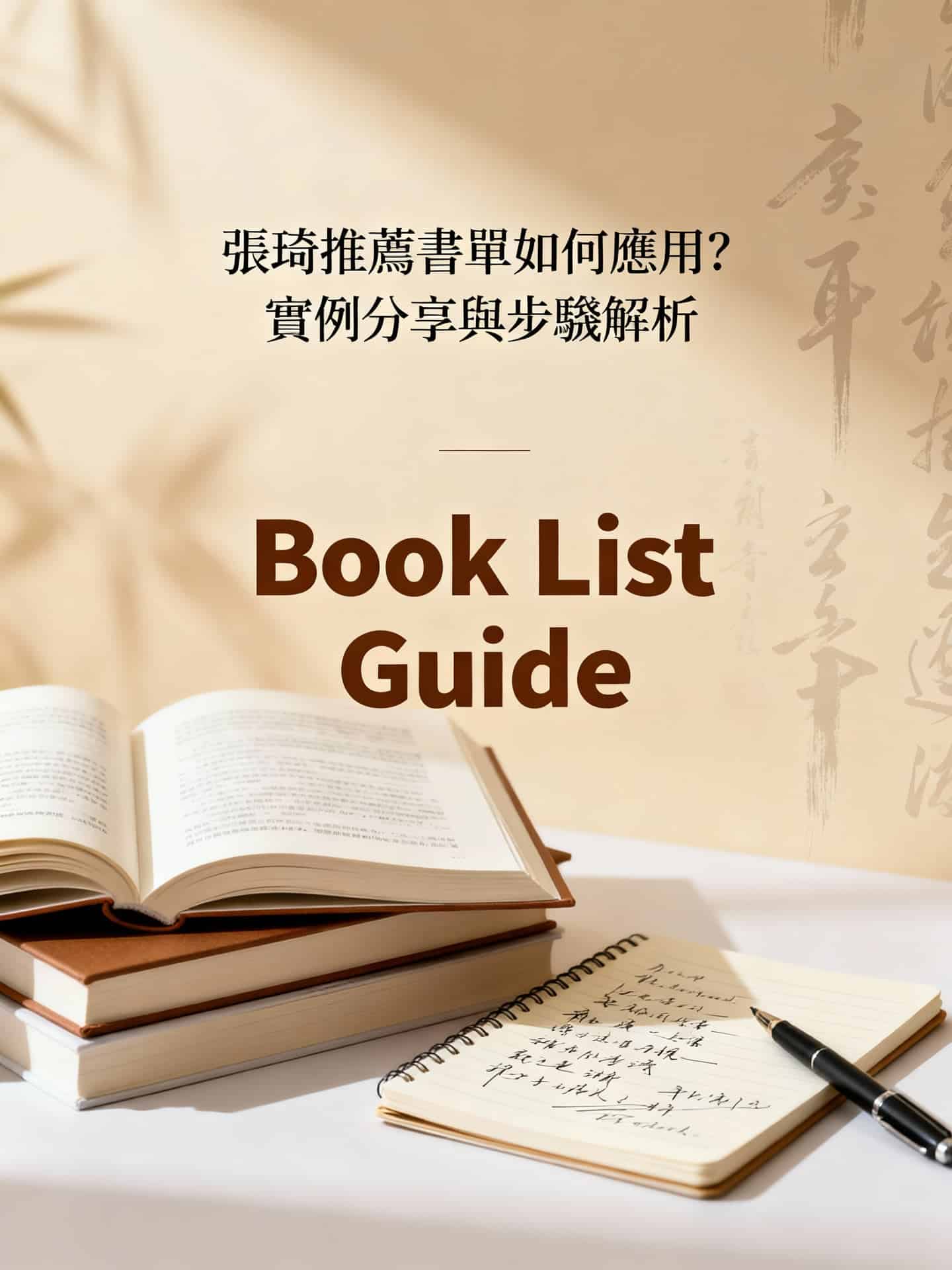 張琦推薦書單應用指南：3個實例與步驟解析，將知識轉為商業優勢