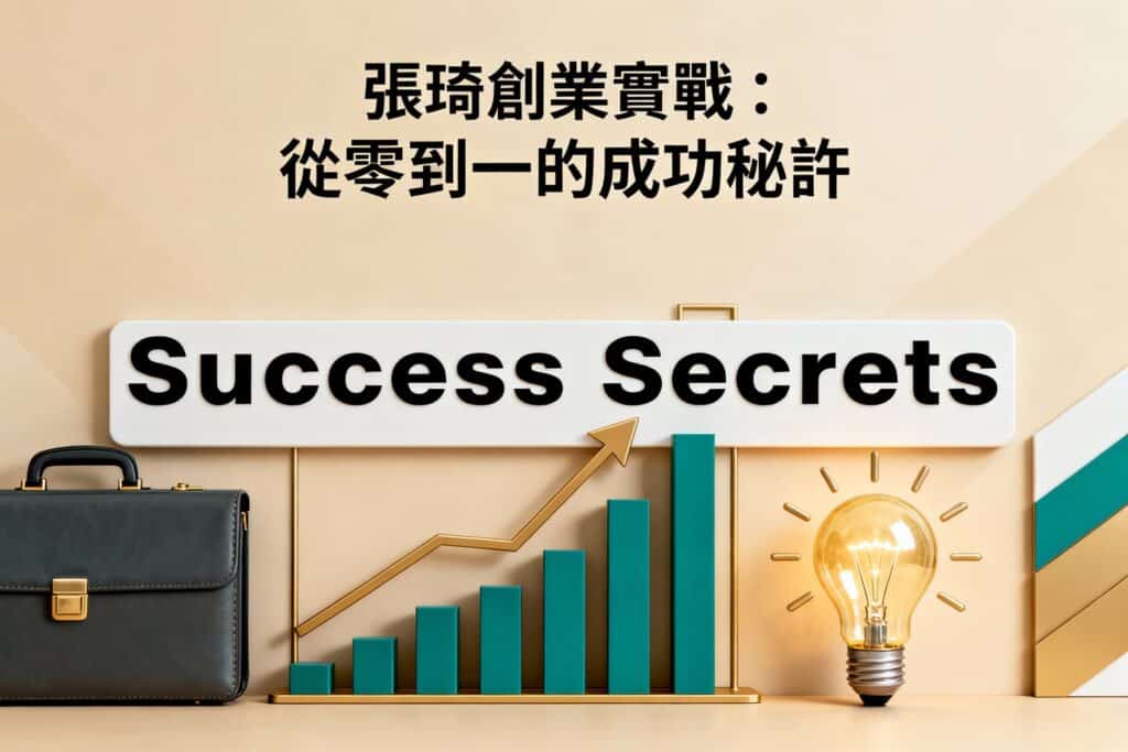 張琦創業故事：從零到一的成功秘訣與實戰策略解析