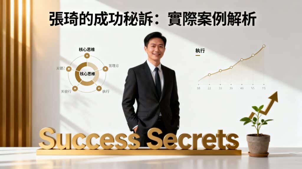 張琦得到成功秘訣：實際案例解析與三個關鍵步驟教學