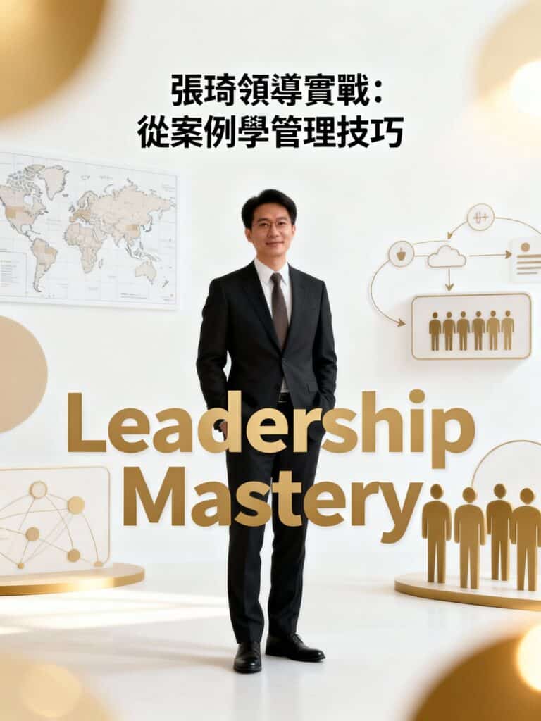 張琦領導實戰：從案例學管理技巧，打造高效團隊