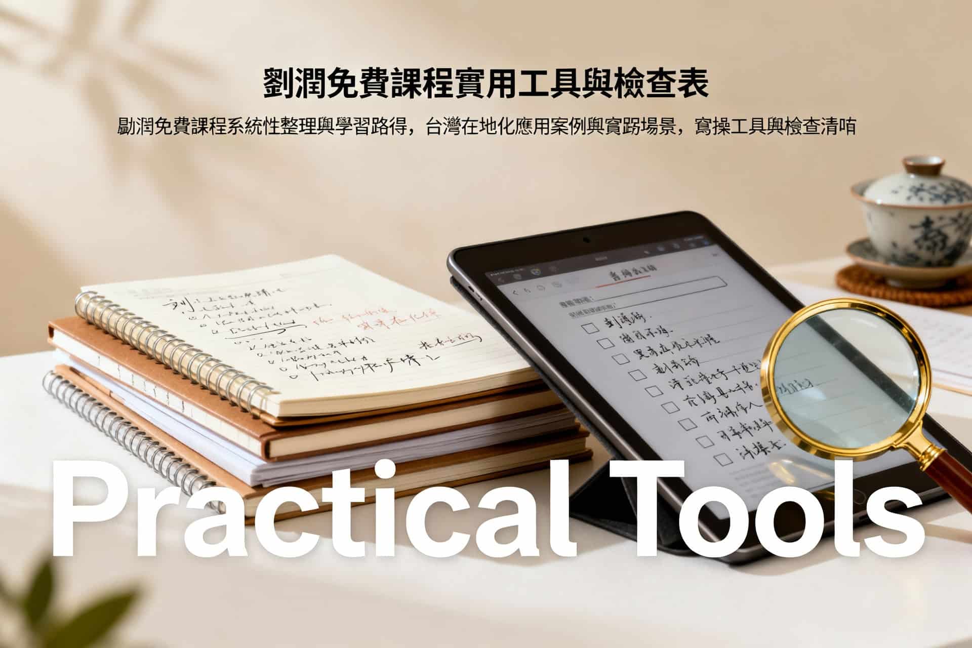 劉潤免費課程實用工具與檢查表：台灣企業零成本成長指南