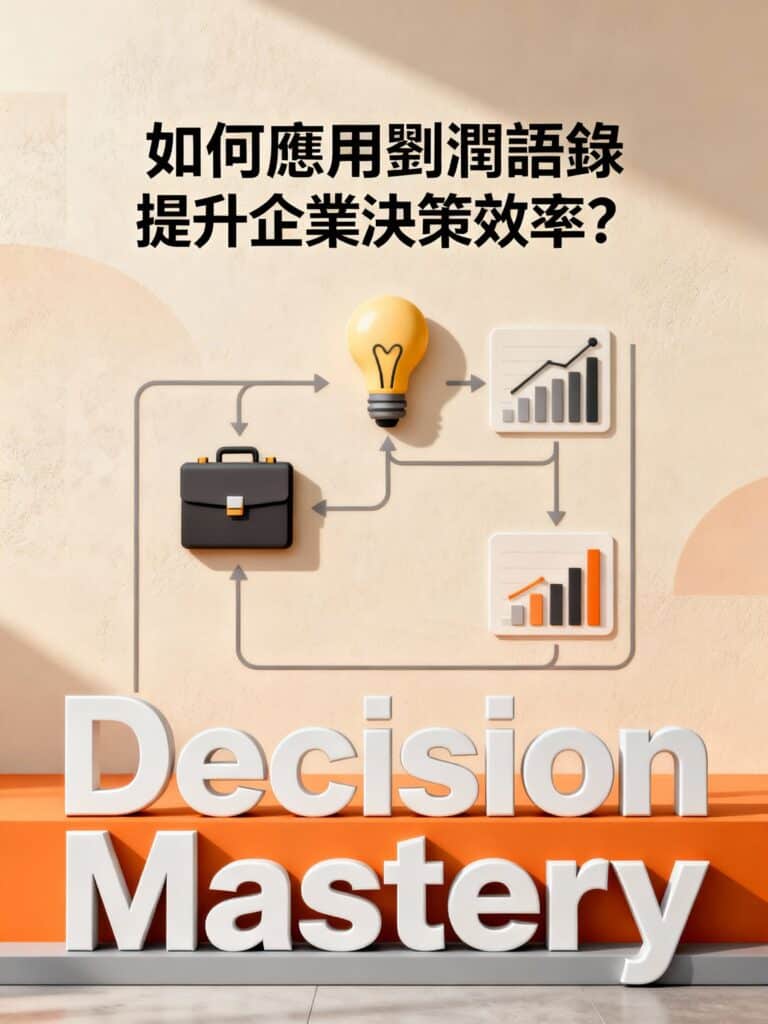 劉潤語錄應用指南：系統化提升企業決策效率的三大關鍵