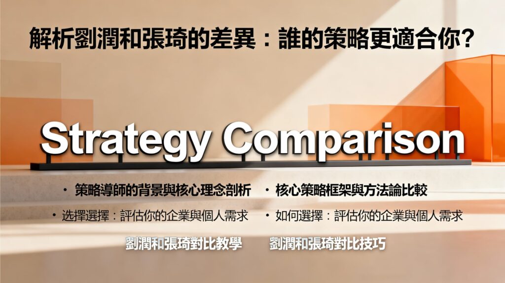 劉潤和張琦對比解析：誰的商業策略更適合你的企業？