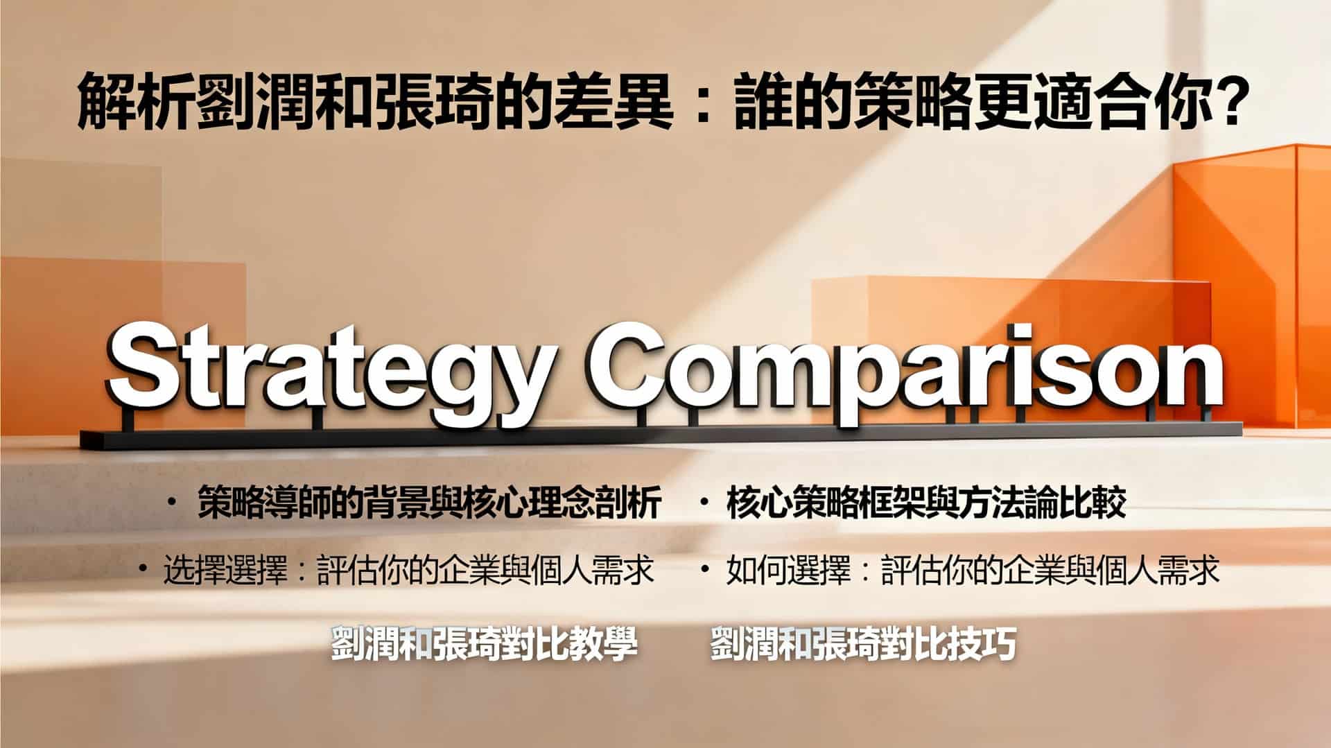 劉潤和張琦對比解析：誰的商業策略更適合你的企業？