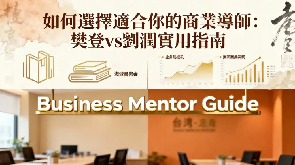 樊登和劉潤哪個好？商業導師選擇實用指南與深度比較