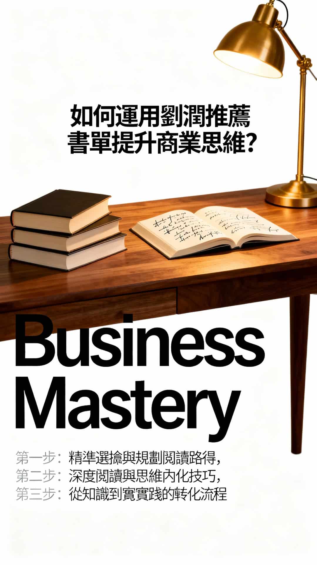 劉潤推薦書單解析：三步驟提升商業思維的實戰指南