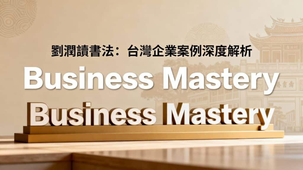 劉潤讀書筆記實戰指南：台灣企業案例深度解析與應用