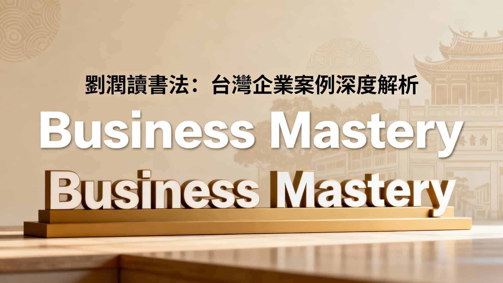 劉潤讀書筆記實戰指南：台灣企業案例深度解析與應用