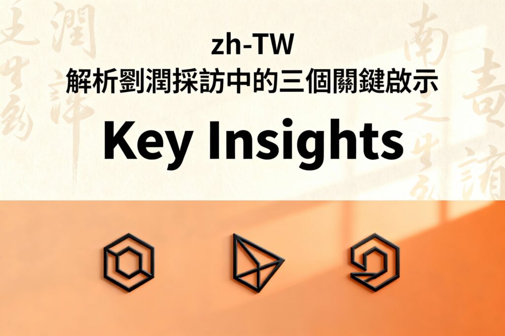 劉潤採訪解析：三個關鍵啟示助你掌握商業思維與轉型策略