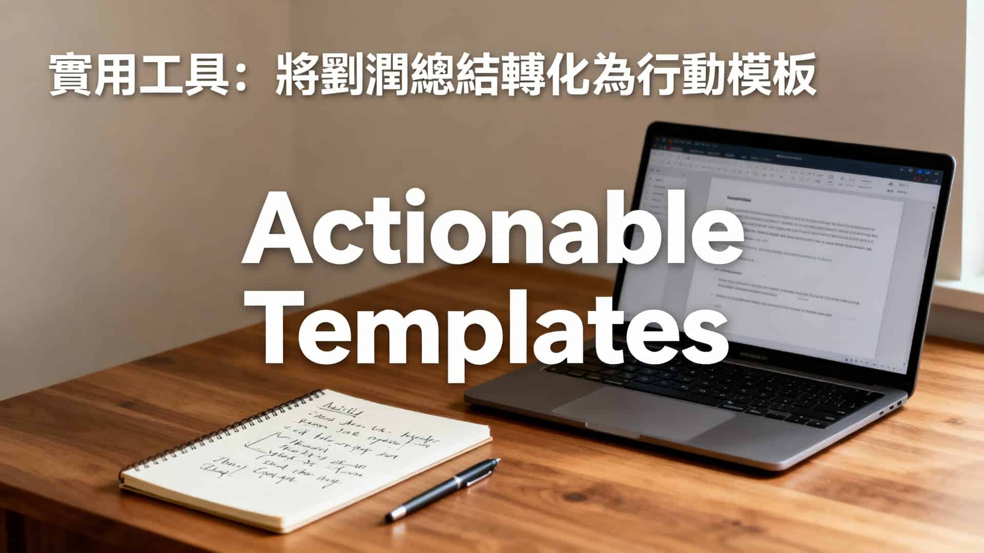 劉潤總結實戰工具：將商業洞察轉化為行動模板指南