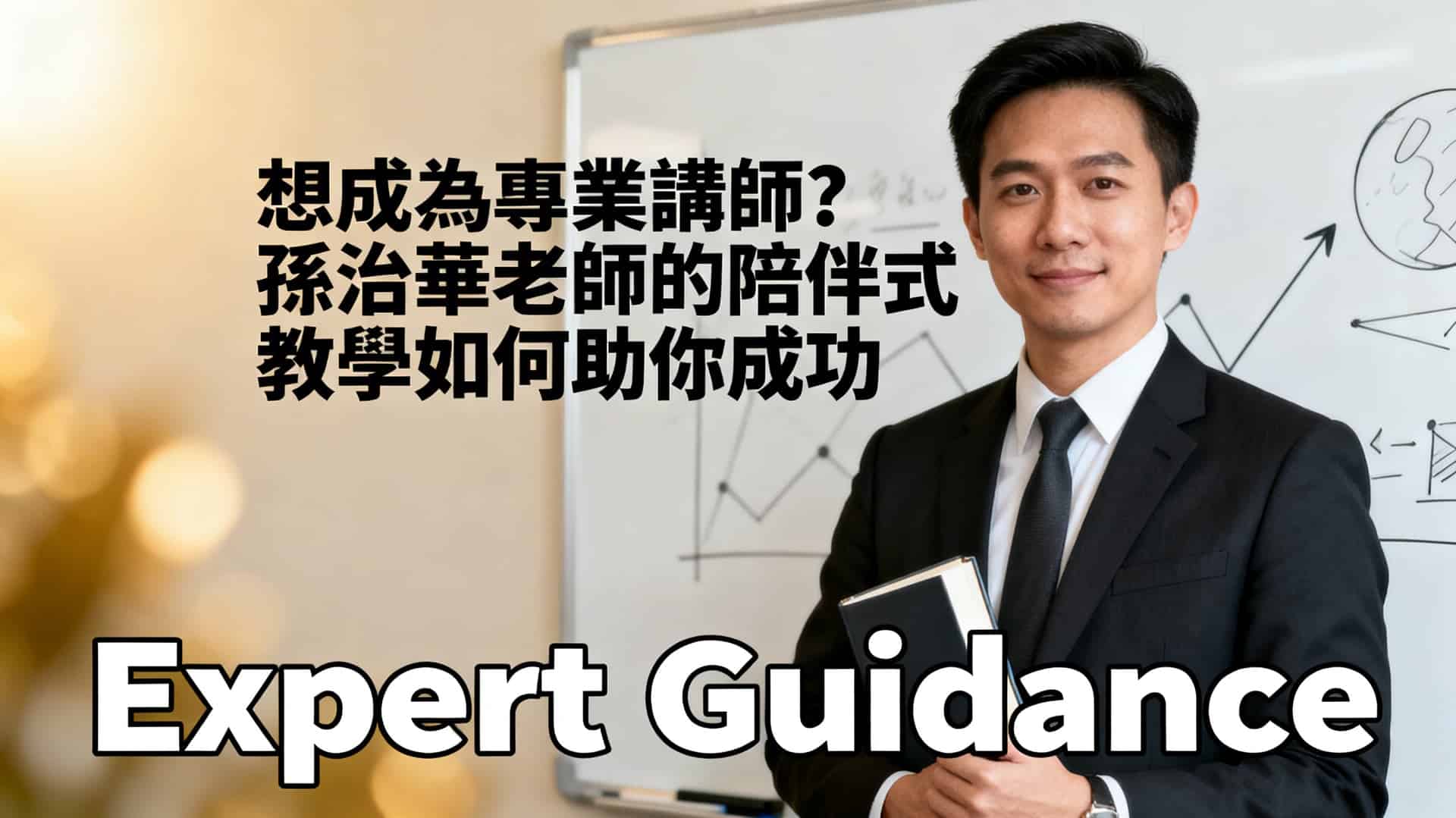 孫治華老師：3步驟打造專業講師品牌，陪伴式教學助你成功