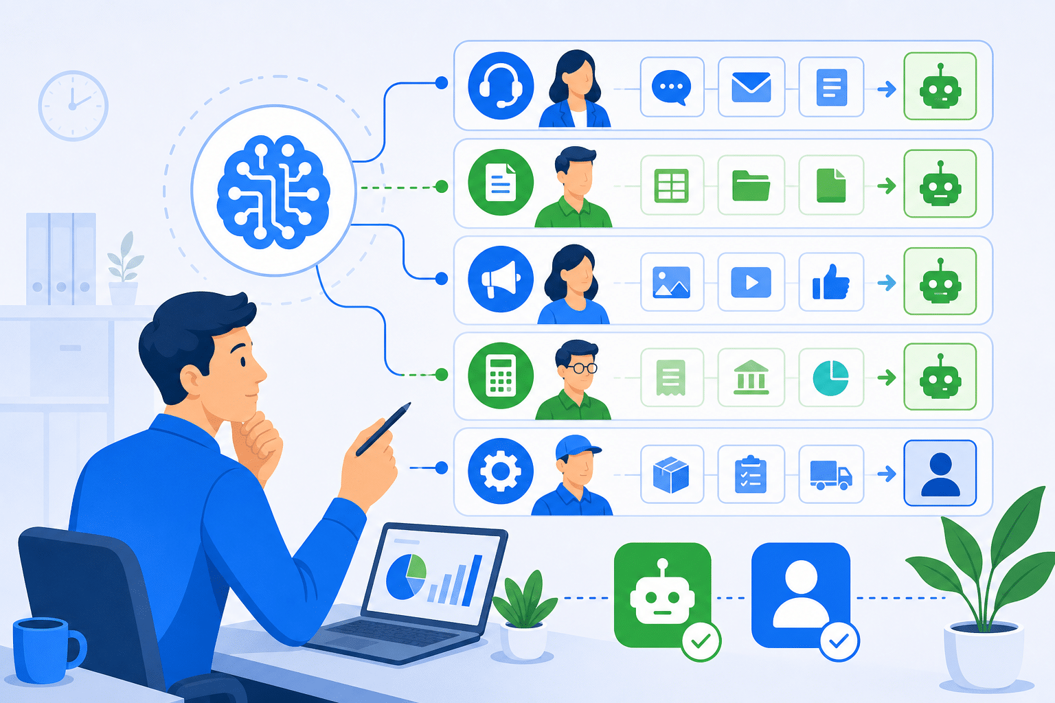 AI 衝擊哪些中小企業職位？老闆的人力盤點