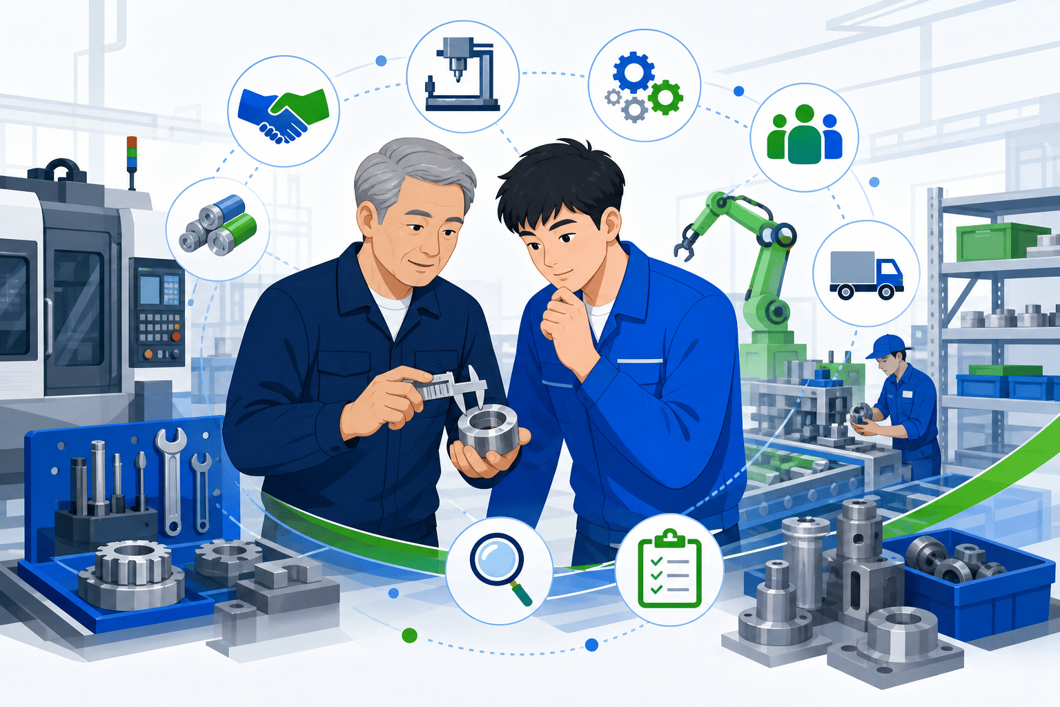 製造業接班：老師傅退休前要交的 5 件事